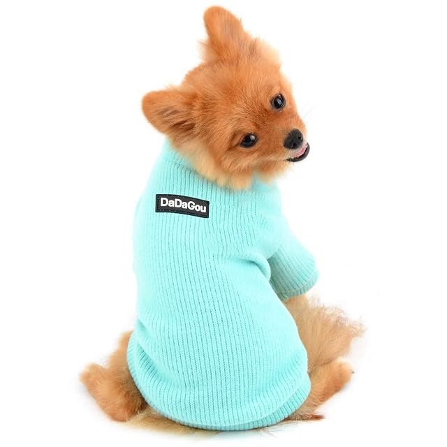 Foto 4 de 8 de PAIDEFUL Suéter para mascotas para perros pequeños y chicos con cremallera