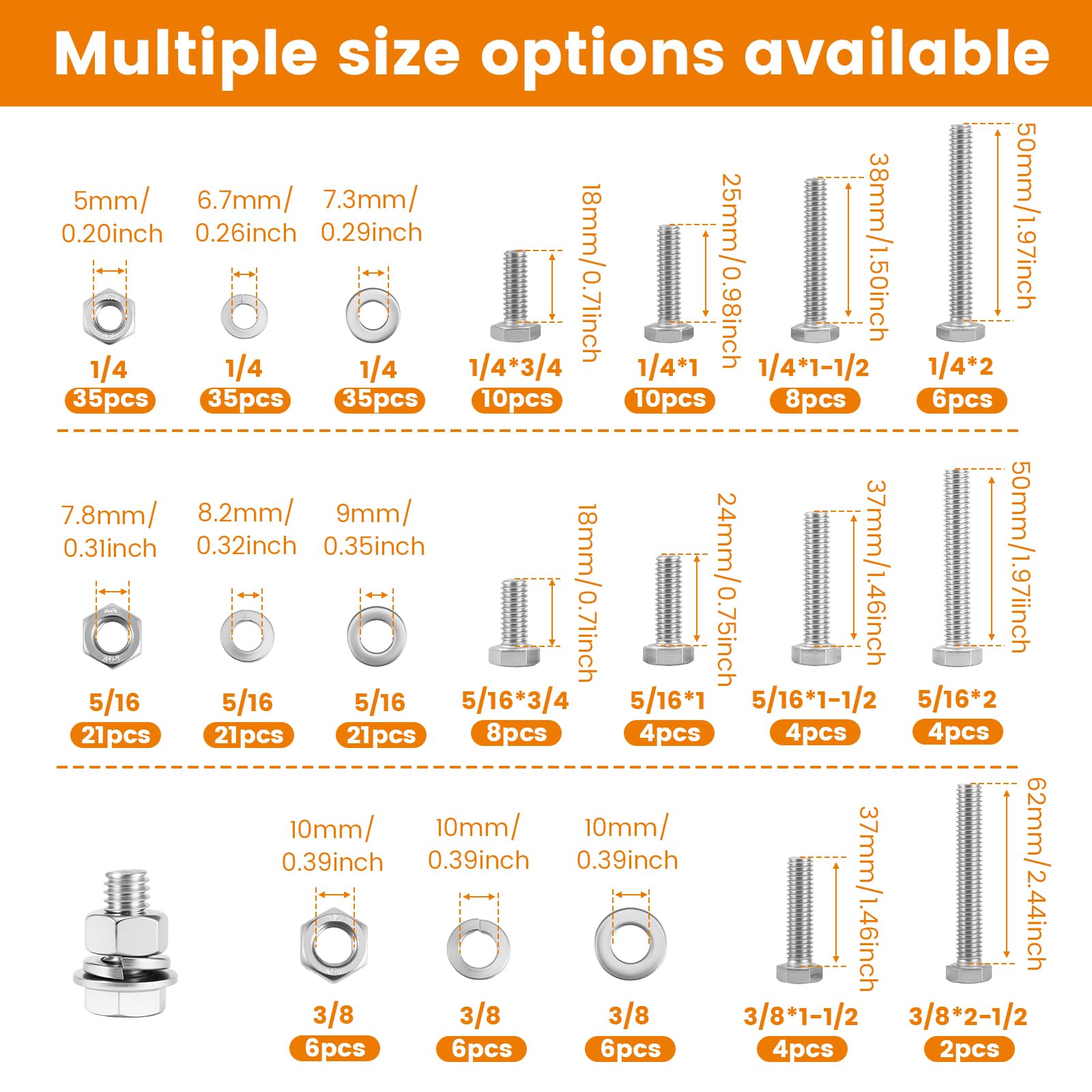 Replacement Bolt M6 Pan Head Screw Assortment for SV-M6PAN