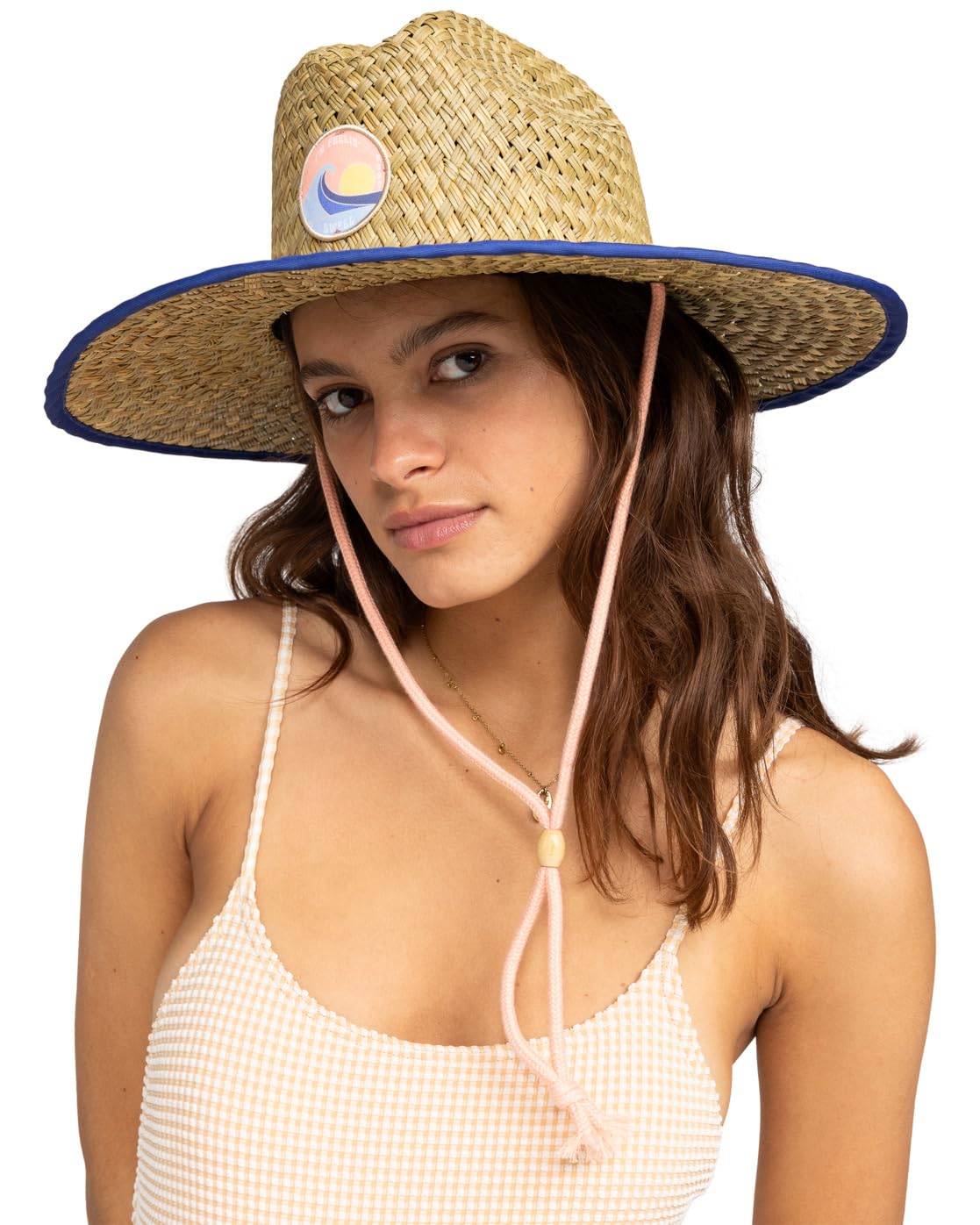 Roxy Coffee Blues - Sombrero Protector de Paja para Mujer ERJHA04247.
