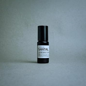 sesneslabs Santal Grass Roll-On, Perfume, Alcohol Free, Olfactive Marker, Niche Scent, Eucalyptus, Papyrus, Cardamom, Sandalwood Essential Oils Blend, Unisex Perfum for Women and Men 10ml/.33 fl Oz