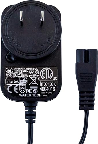 POOL BLASTER Cargador de pared certificado Water Tech LC099-2SK para bagre de próxima generación, bagre Ultra, Pulse, Centennial Li, Hydro 500, Volt