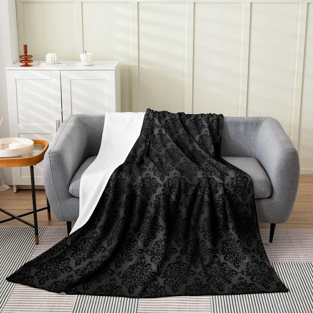 Feelyou Puzzle Flannel Fleece Blanket, Colorful Puzzle Games Throw, Rainbow Geometric Pattern Decorative Plush Blanket for Kids, Girls & Boys, Colorful Fuzzy Twin 60"x80"