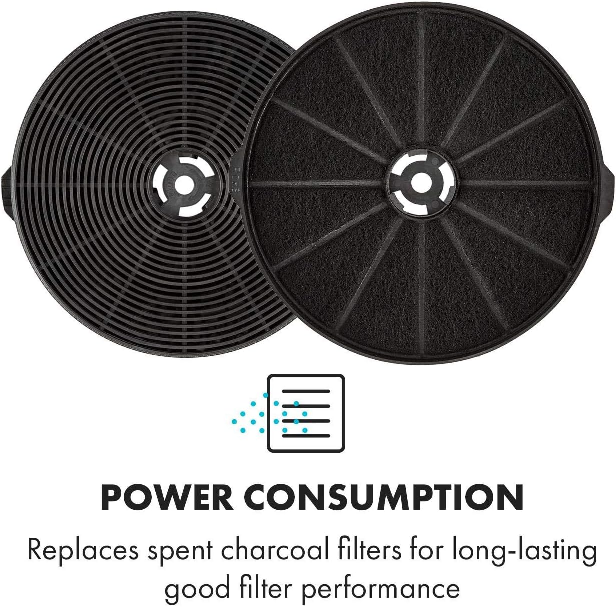 Buy KLARSTEIN Activated Carbon Filter for Cooker Extractor Hoods