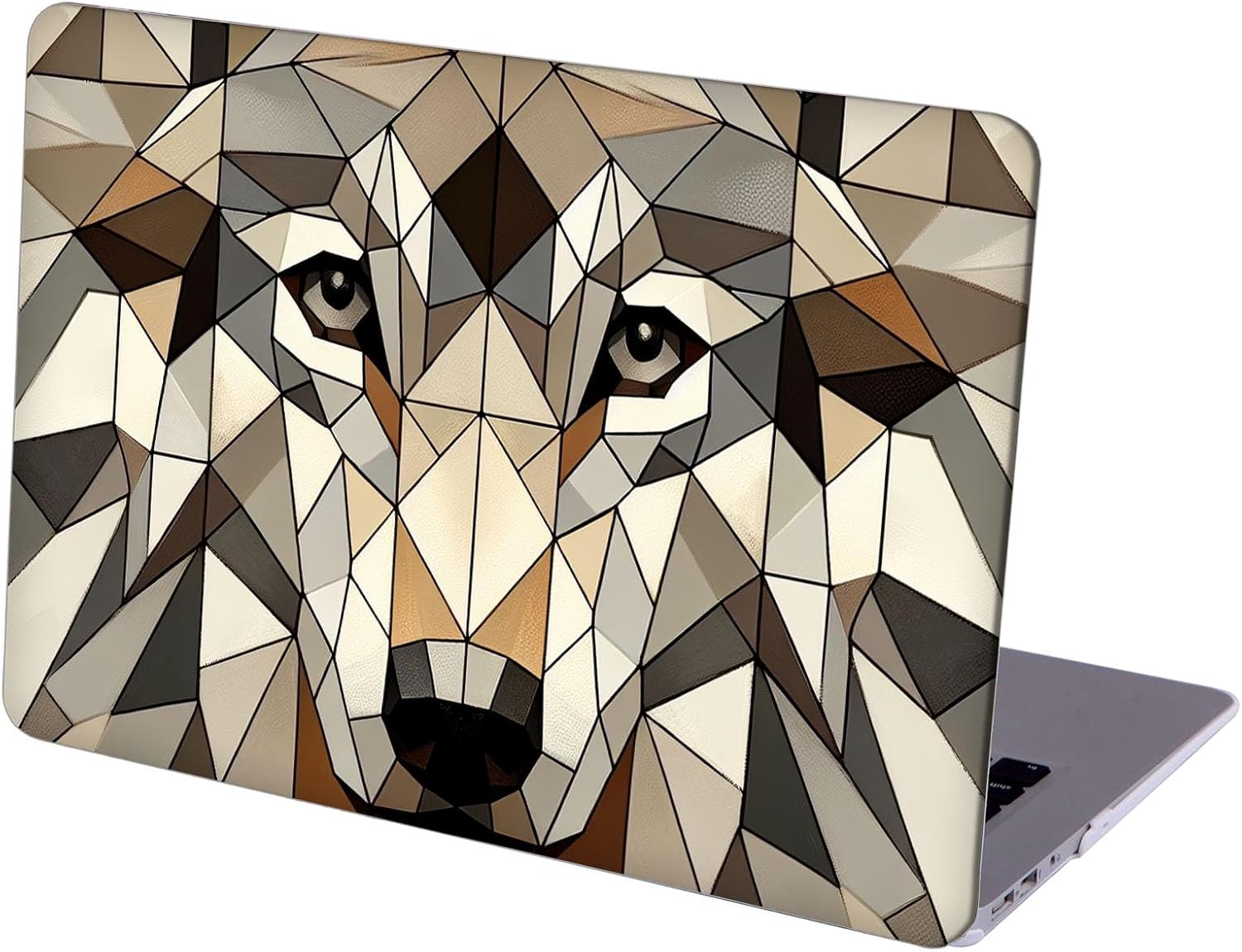 Compatible with MacBook Neo 13-inch, Hard Shell Case with Keyboard Cover and Screen Protector (A3404 A18 Pro chip, 2026 Release) - Wolf MC22739