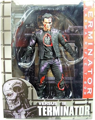 NECA Robocop vs Terminator (videojuego de 93 pies) Serie 1 T-800 de 7 pulgadas