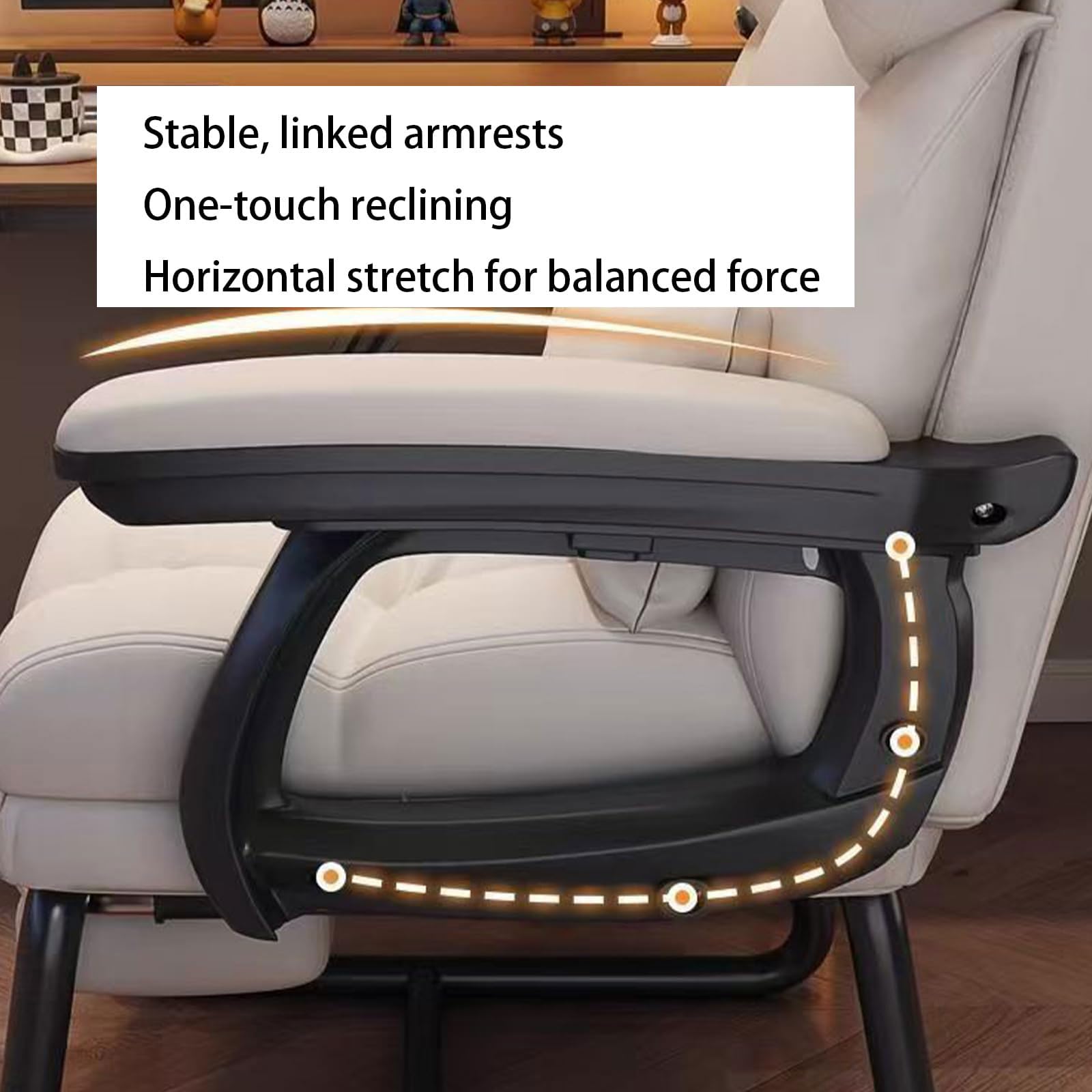 Sillón Reclinable Manual; Sillón De Oficina para Personas Altas Y Corpulentas; Sillón Ejecutivo De Cuero con Respaldo Alto; Sillones Ergonómicos para Gaming; Cómodos con Reposapiés