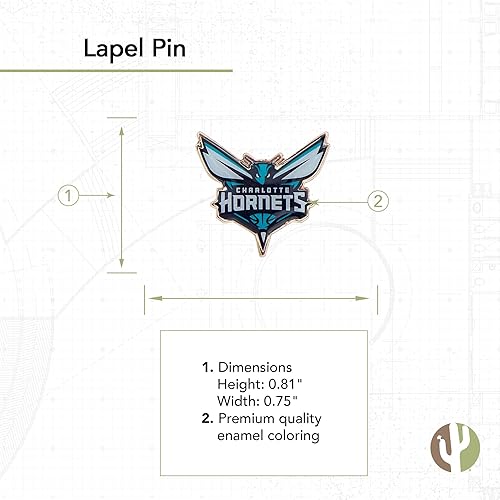 Vista 27 de Desert Cactus NBA Lapel Pin National Basketball Association Eastern Team Decorative Collectible Accessory Enamel Metal