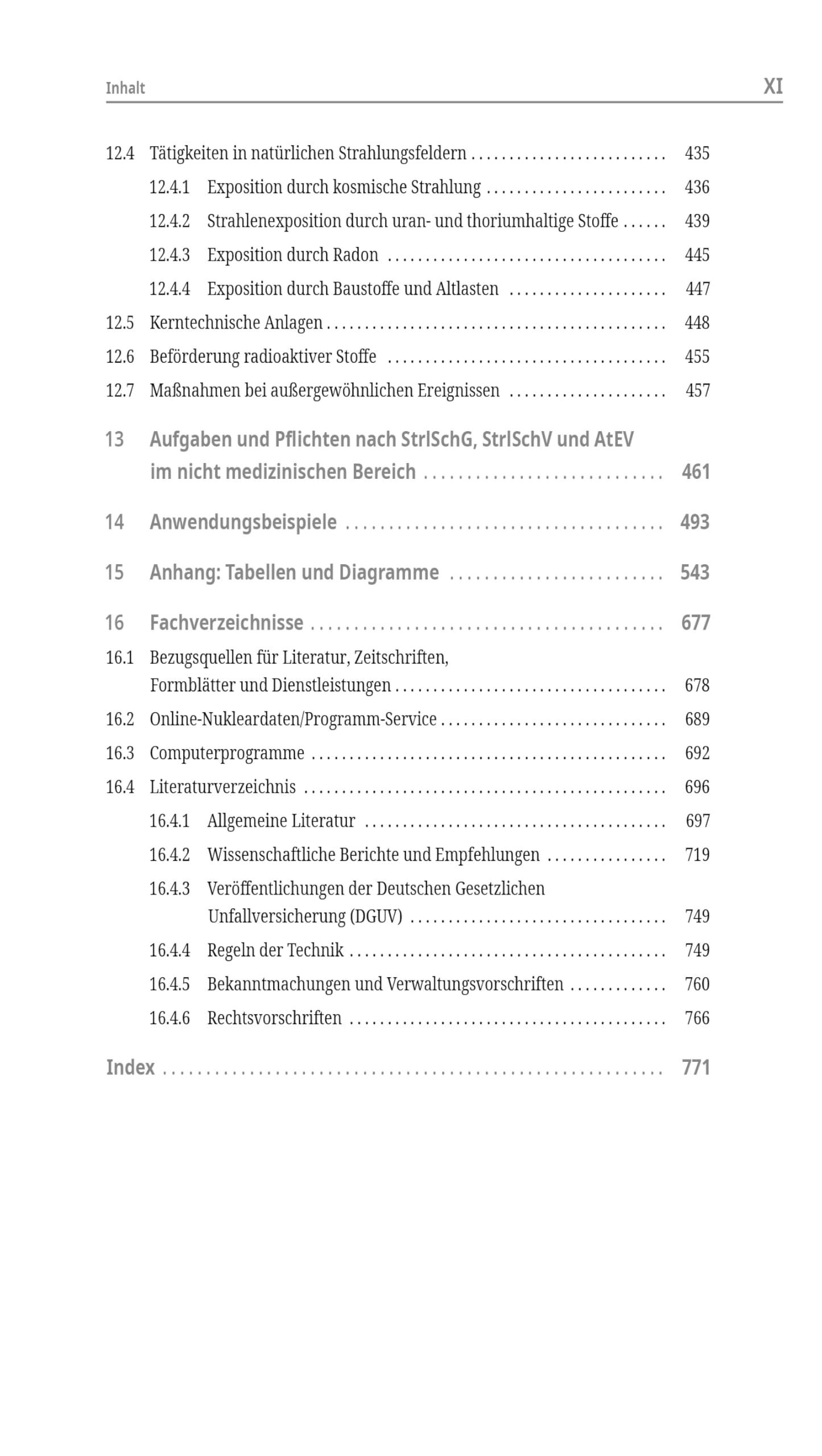 Grundzüge des praktischen Strahlenschutzes