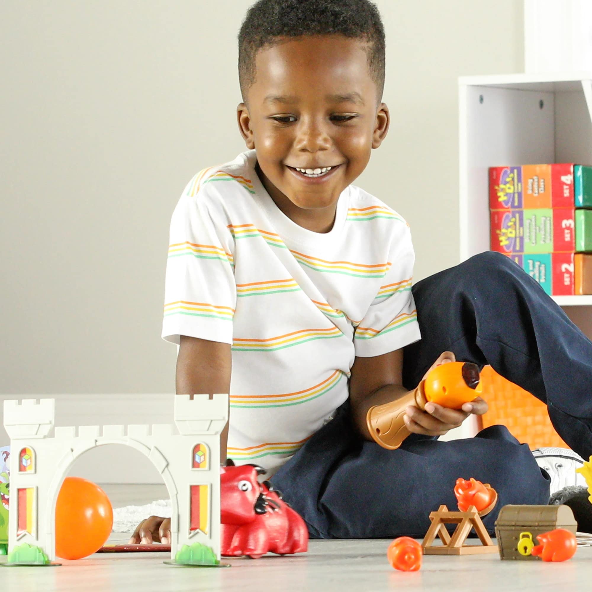 Learning Resources Coding Critters MagiCoders, Blazer Il Dragone, Giocattoli di Programmazione, Gioco STEM dai 4 Anni, per la Classe, Regali per Bambini di 3-5 Anni, Bambino e Bambine
