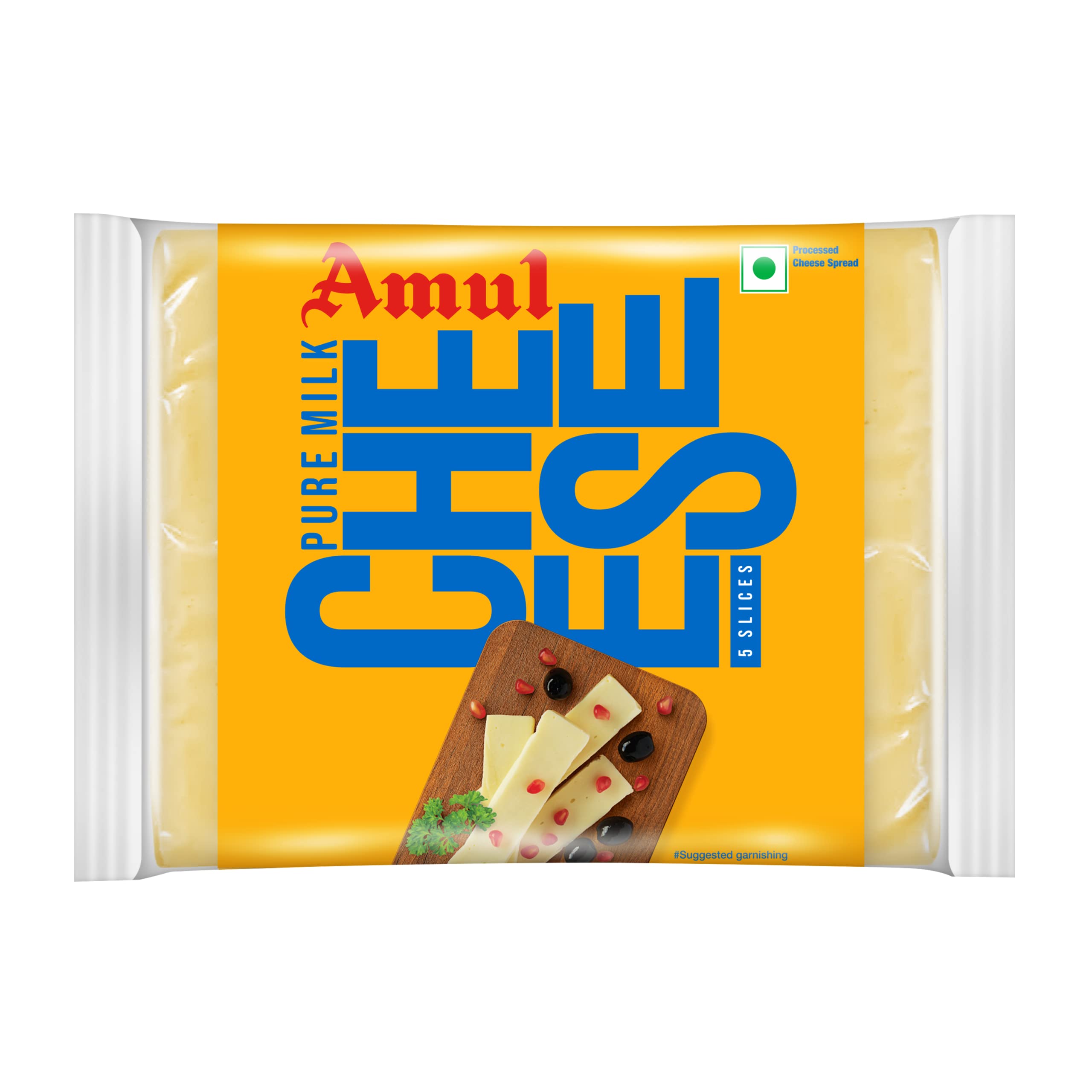 Amul Cheese Slices, 100 g| 5 Slices