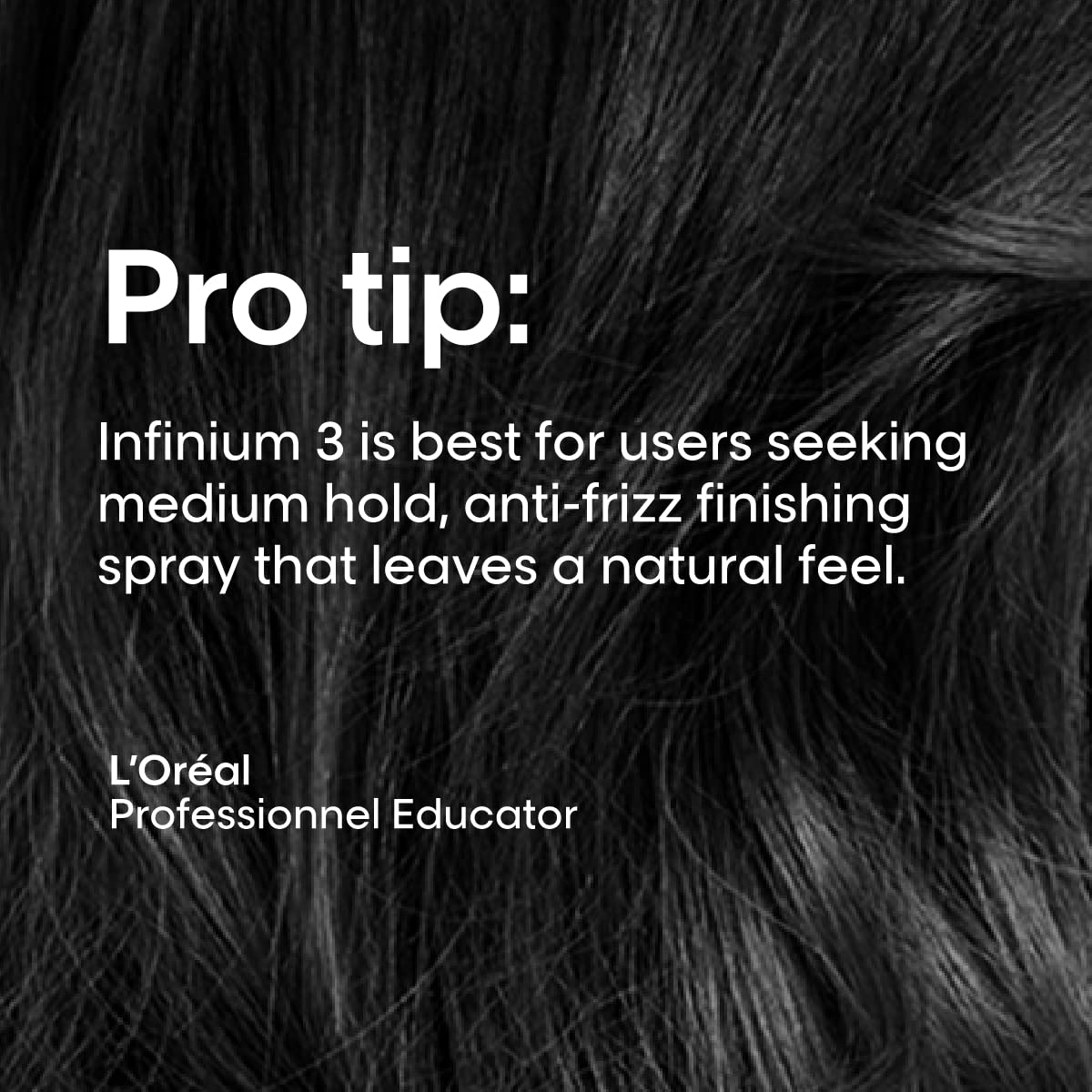 L'Oréal Professionnel Tecni.Art Fix Infinium 3 Medium Hold Hairspray