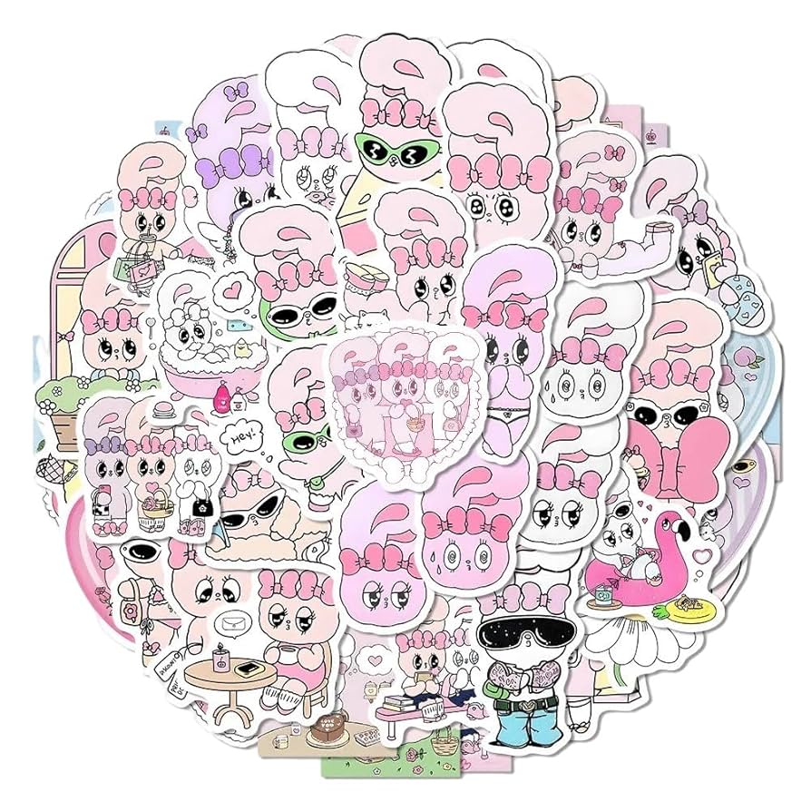 Amazon.co.jp: エスターバニー グッズ ステッカー セット シール