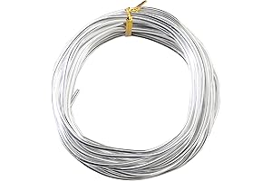 3m Jewelry Wire, Soft Aluminum Wire, Twistable and Pliable