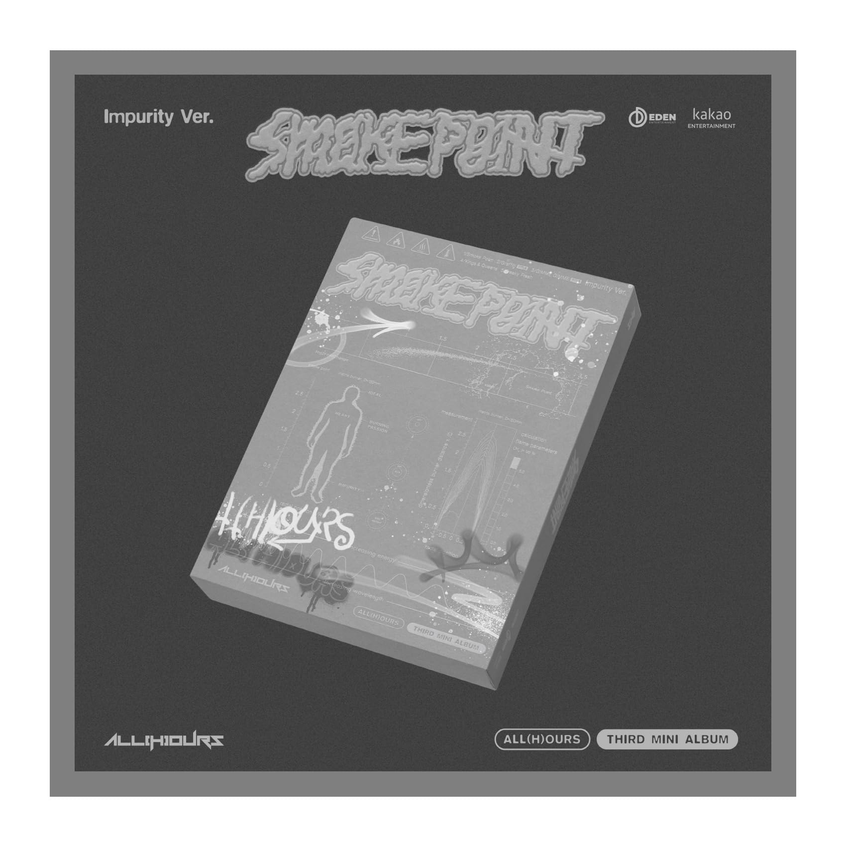 ALL(H) OURS Smoke Point 3ème Mini Album scellé Version Impurity