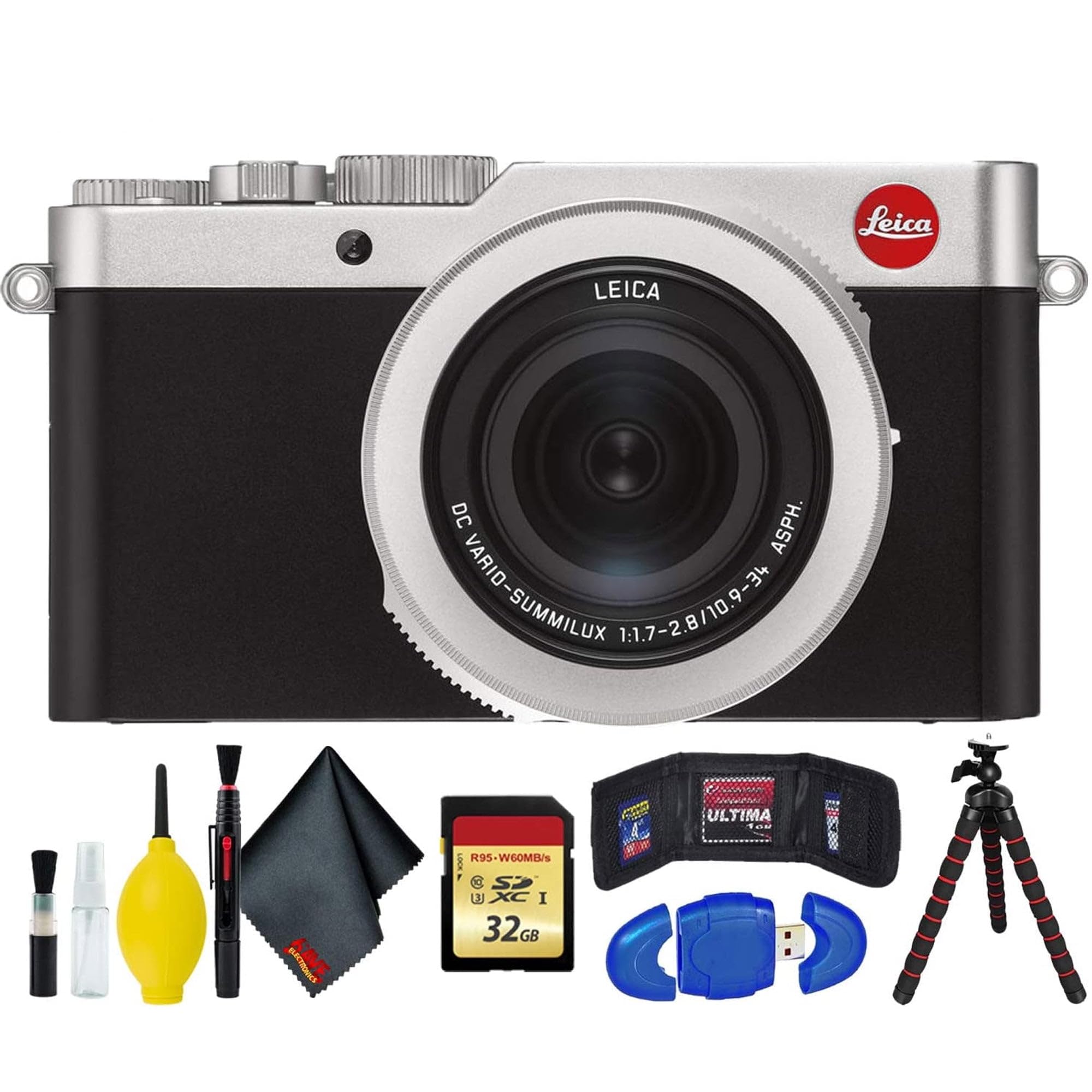 Amazon | Leica D-Lux 7 デジタルカメラ 32GBメモリと柔軟な三脚付き