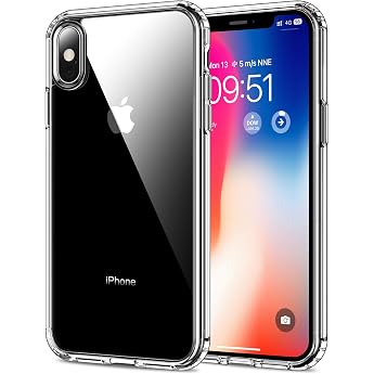 HOOMIL iPhone X/XS Anti Yellowing Clear Case