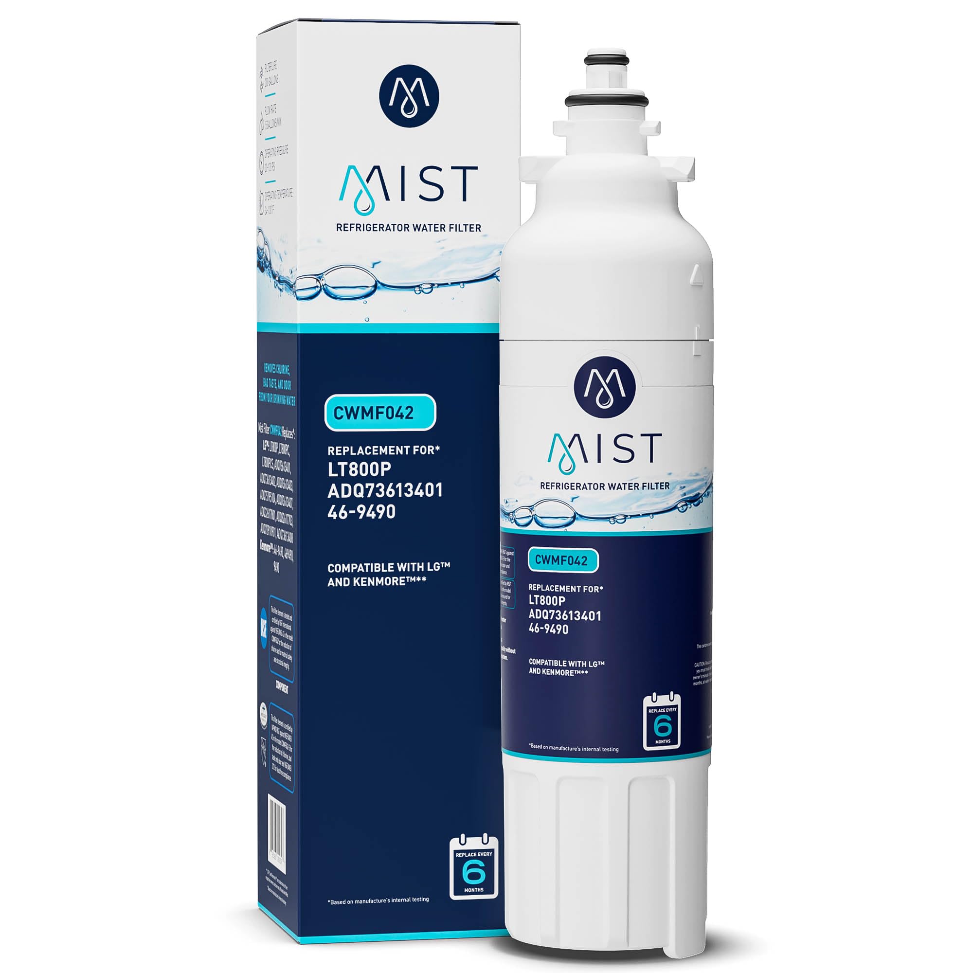 Amazon.com: Mist ADQ73613401 Refrigerator Water Filter Replacement