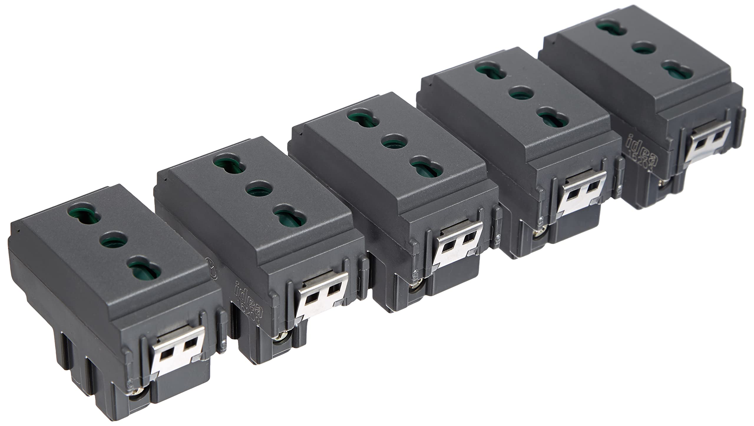 Vimar Idea Series Socket, Sicury Of 5)-Grey 8011621027514