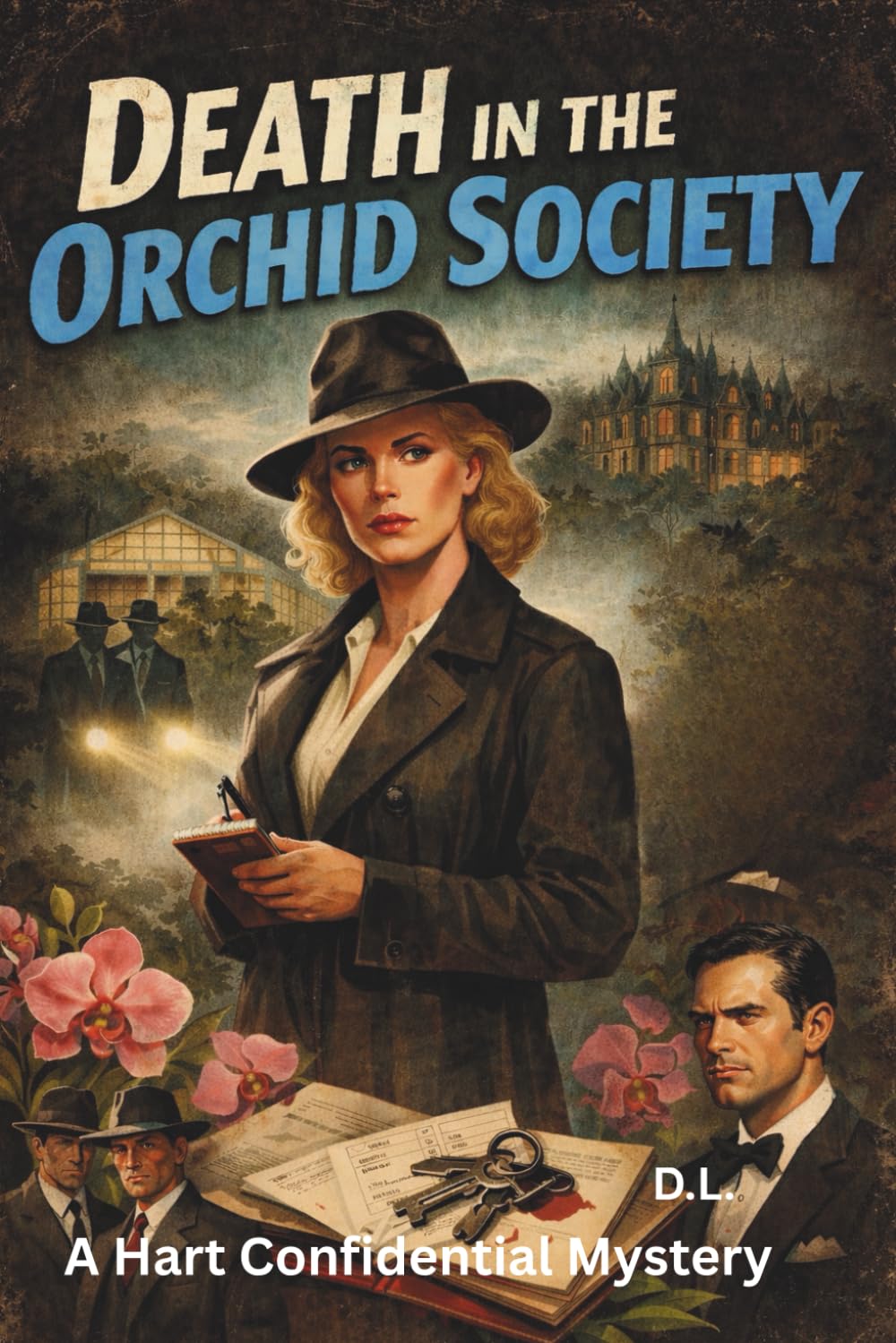 DEATH IN THE ORCHID SOCIETY: A Hart Confidential Mystery (A Lena Hart Jazz Mystery)