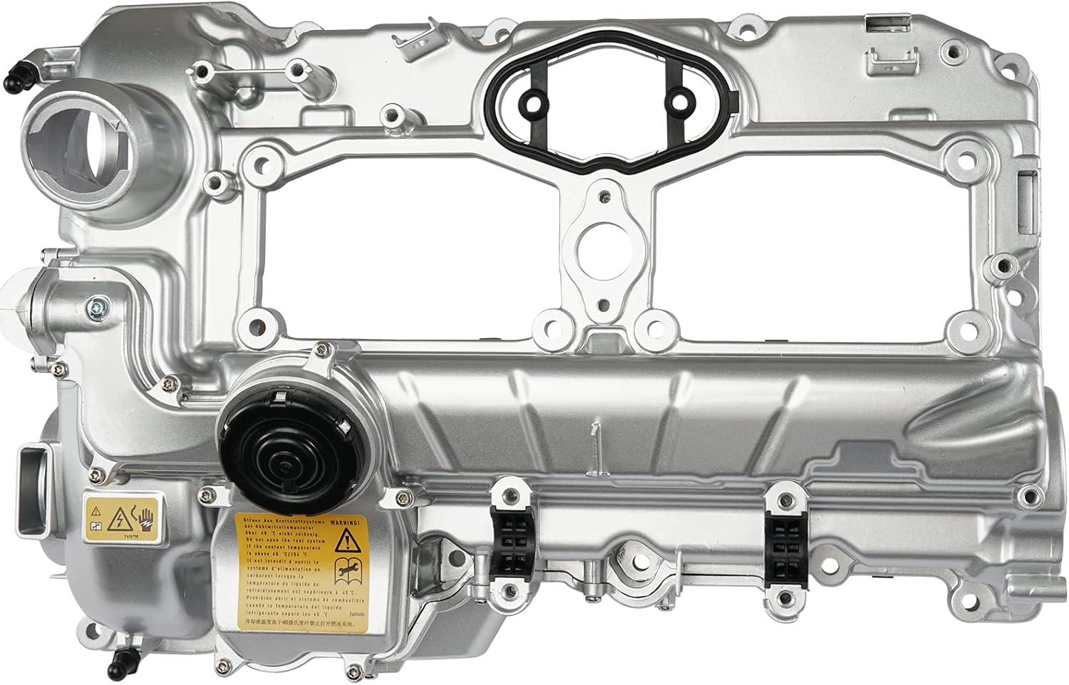 Upgrade Aluminum N20 Engine Valve Cover Kit with Gasket, Bolts & Oil Filler Cap Compatible with 2012-2018 BMW 228i 320i 328i 328i GT xDrive 428i 528i X1 X3 X4 X5 Z4 L4 2.0L Part# 11127588412 264-517