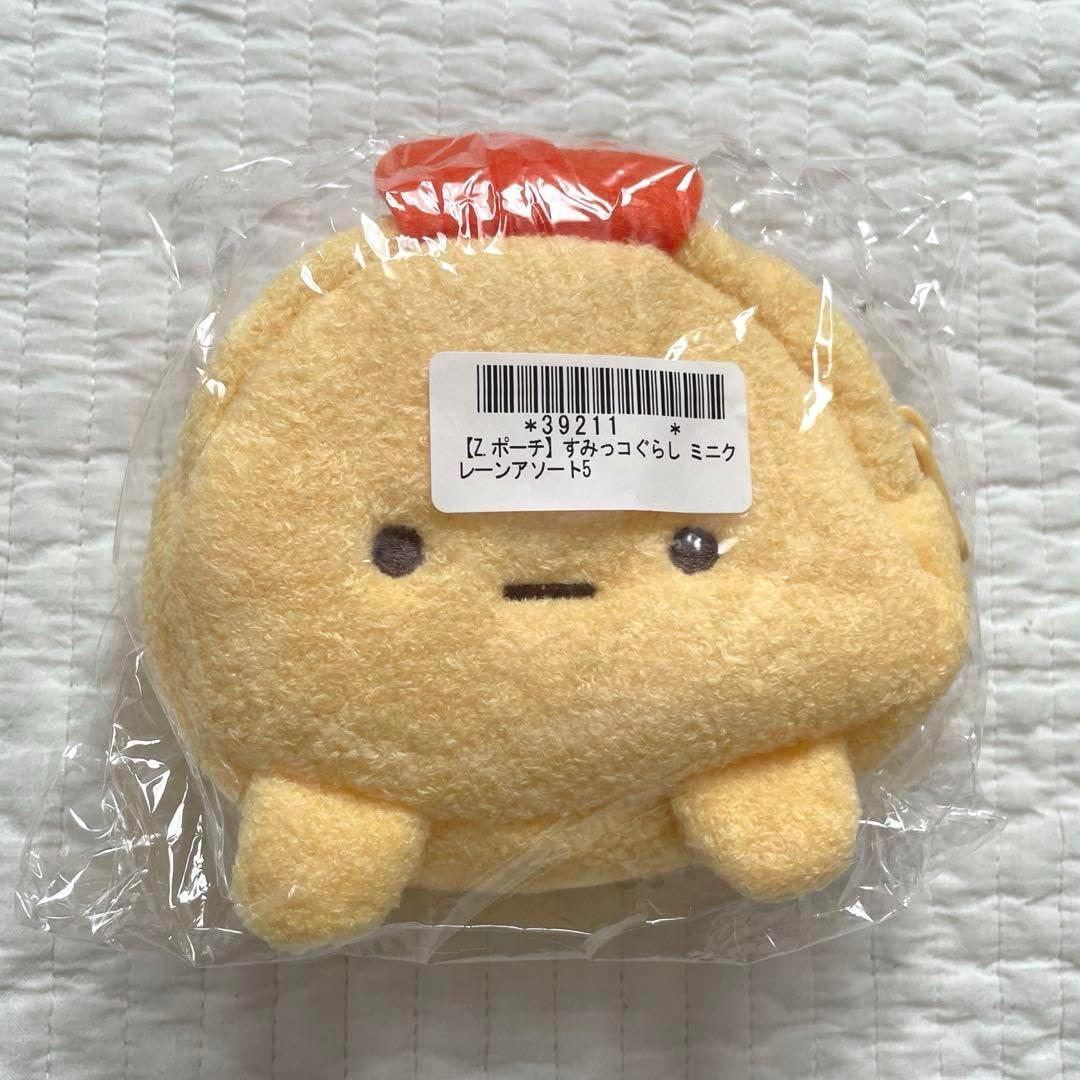 すみっこぐらし ミニフェイスポーチ えびふらいのしっぽ GEJTYCRN