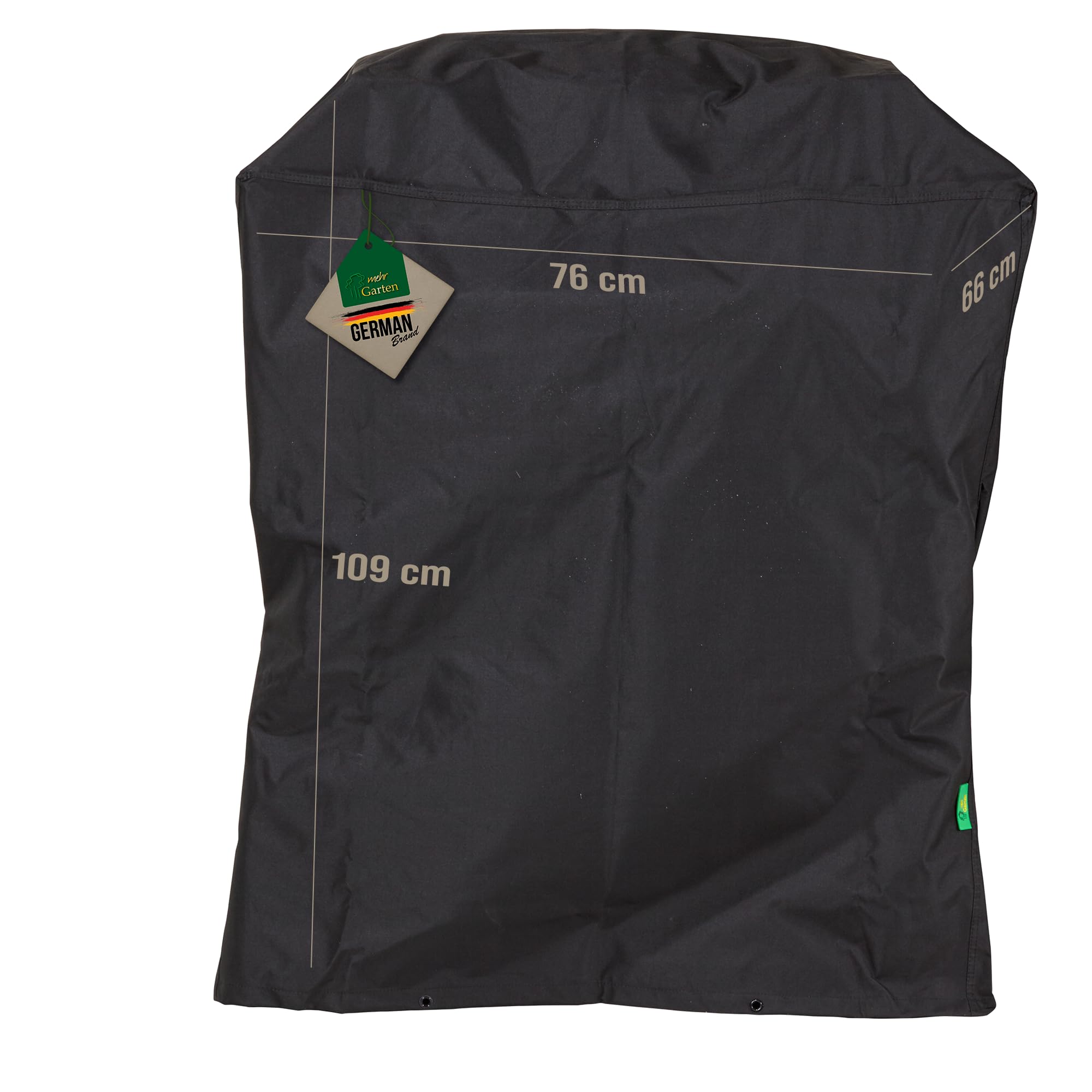 Grillabdeckung – rechteckig, 76x66x109 cm, schwarz, Oxford 600D