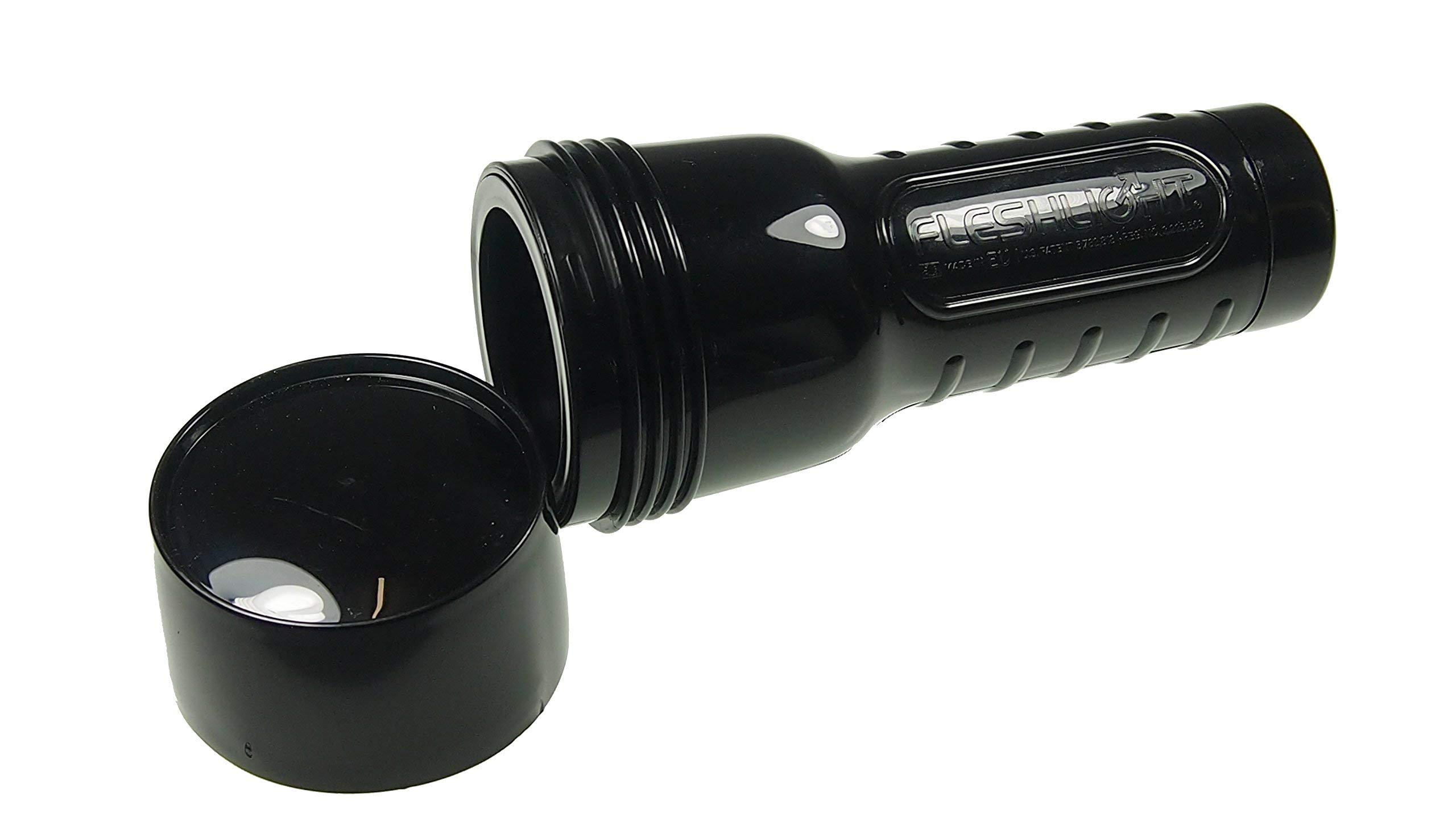 Funda de recambio Fleshlight/Fleshjack para todos los modelos de masturbadores de tamaño estándar - Negro