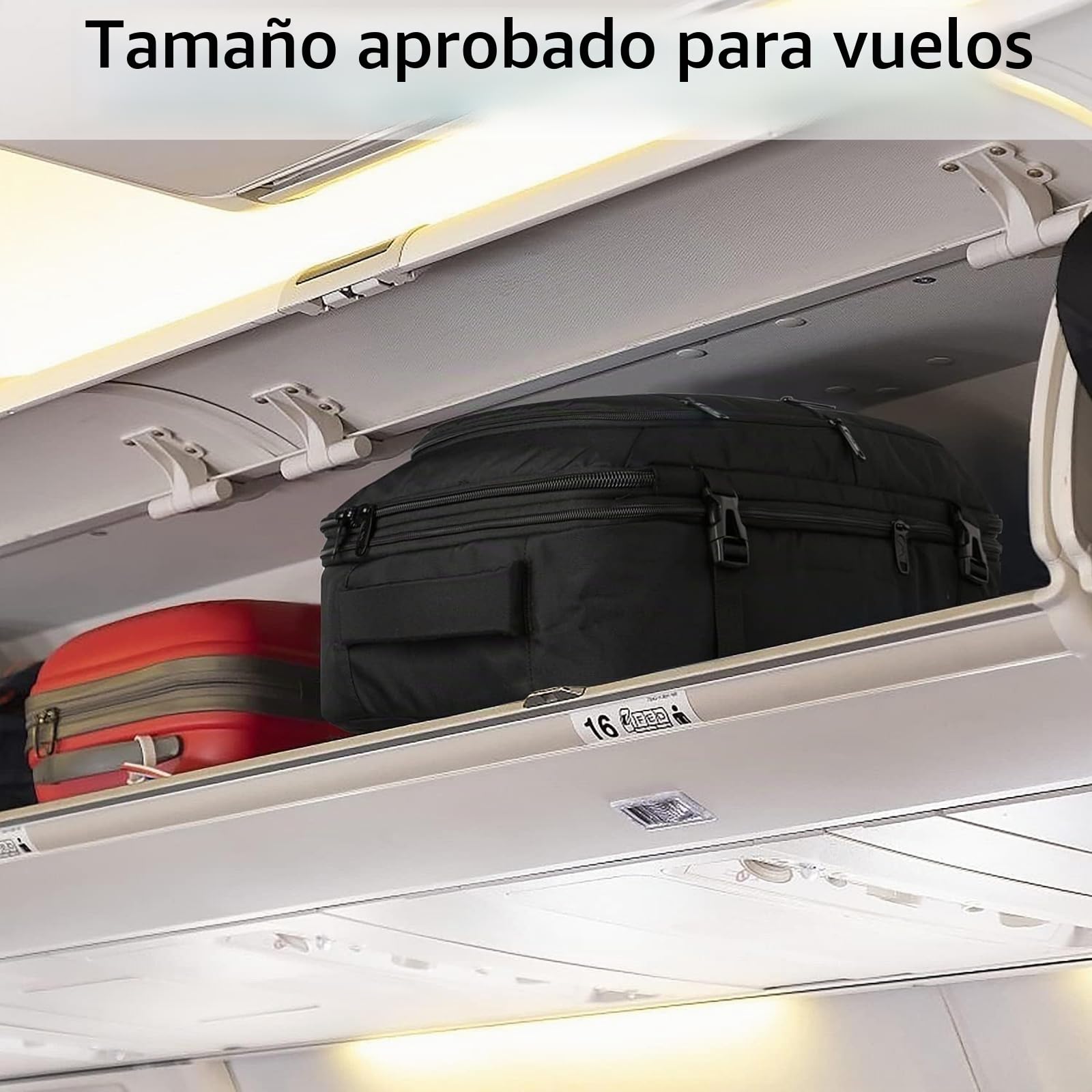 Vancropak Mochila Viaje 30L Expansible