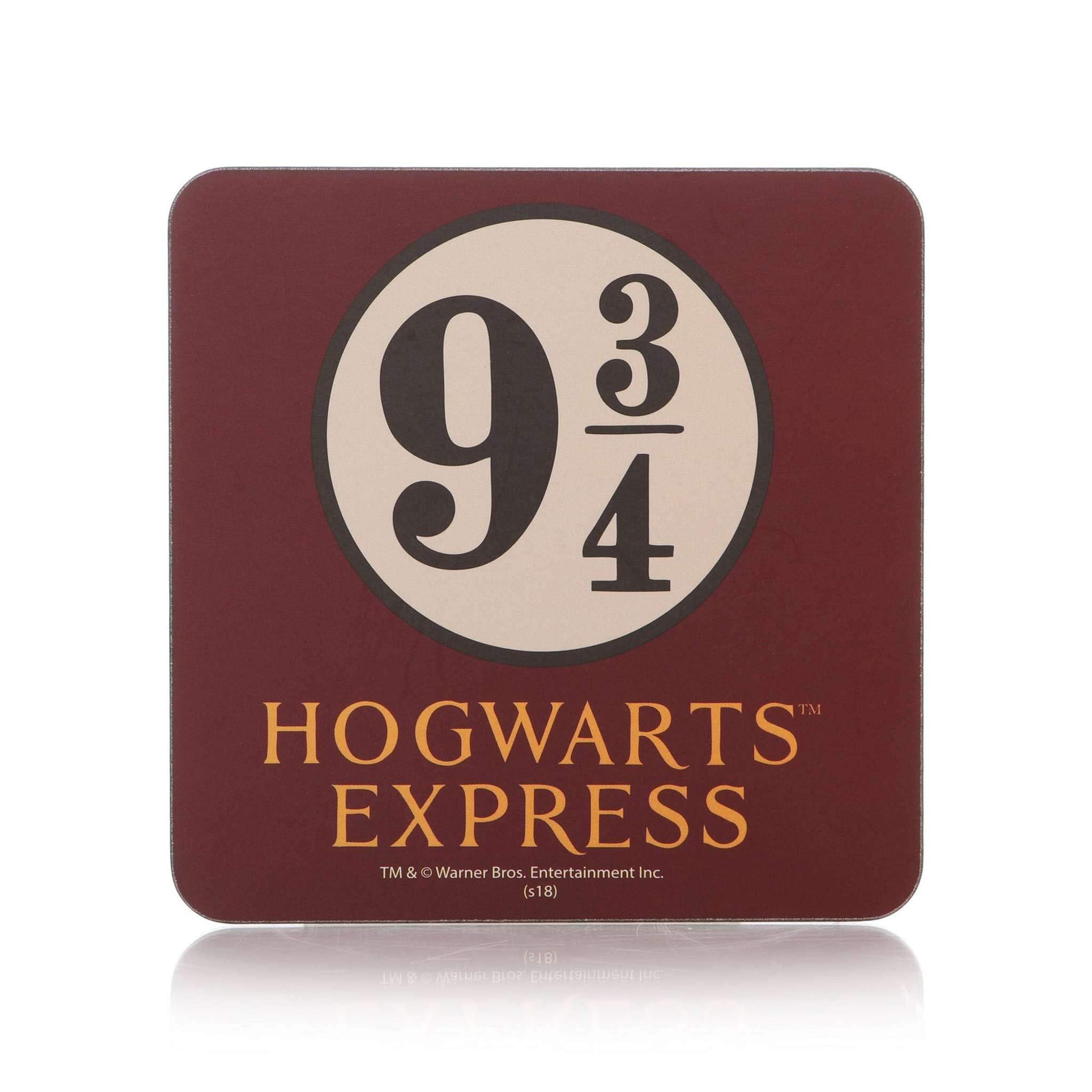Half Moon Bay | Harry Potter | Platform 9 3/4 Drinks Coaster | Official Merchandise | Beer Mat 10 x 10 x 0.5 cm
