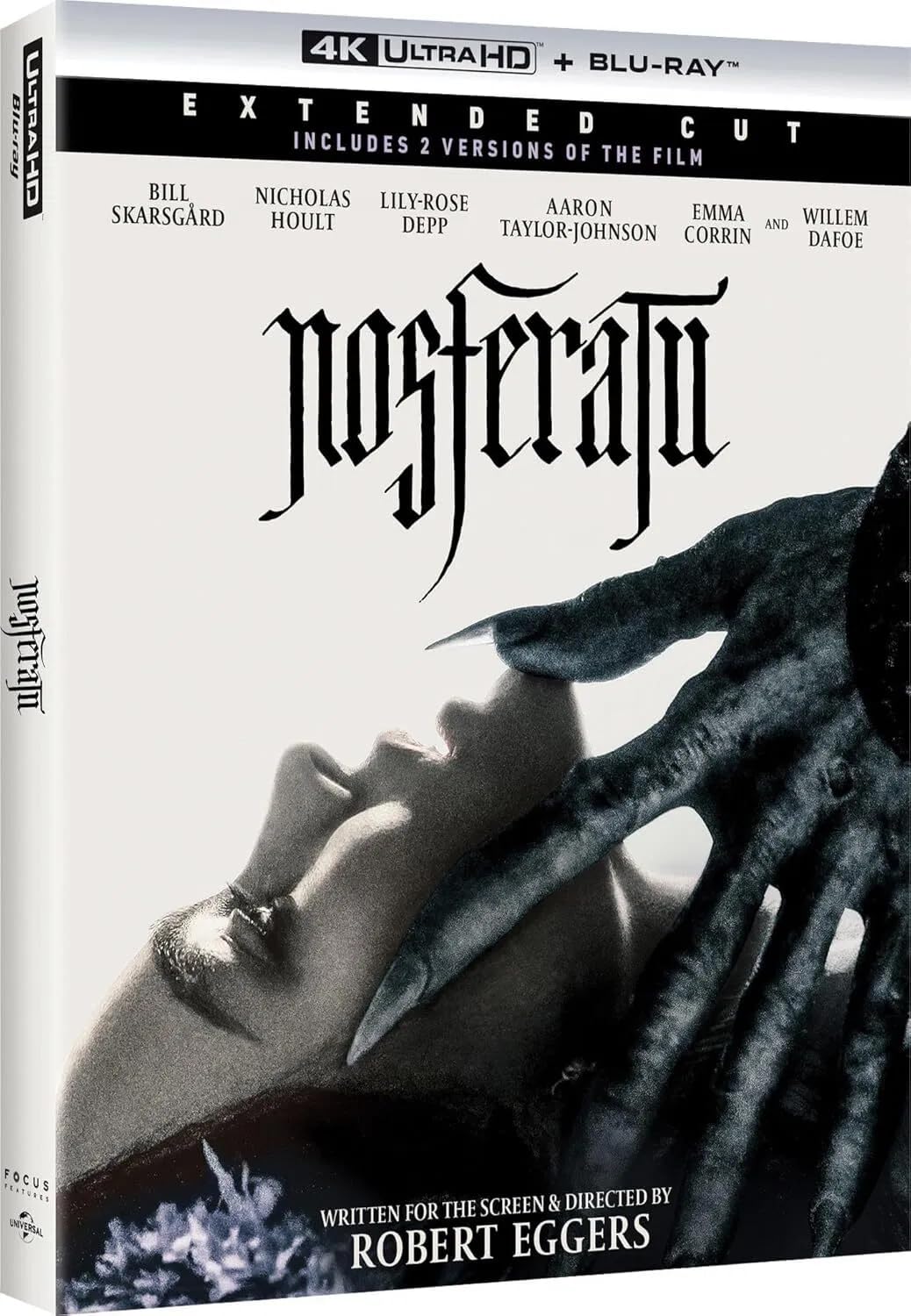 Nosferatu (Extended & Theatrical Cut) [4K UHD + Blu-ray] [Region Free]