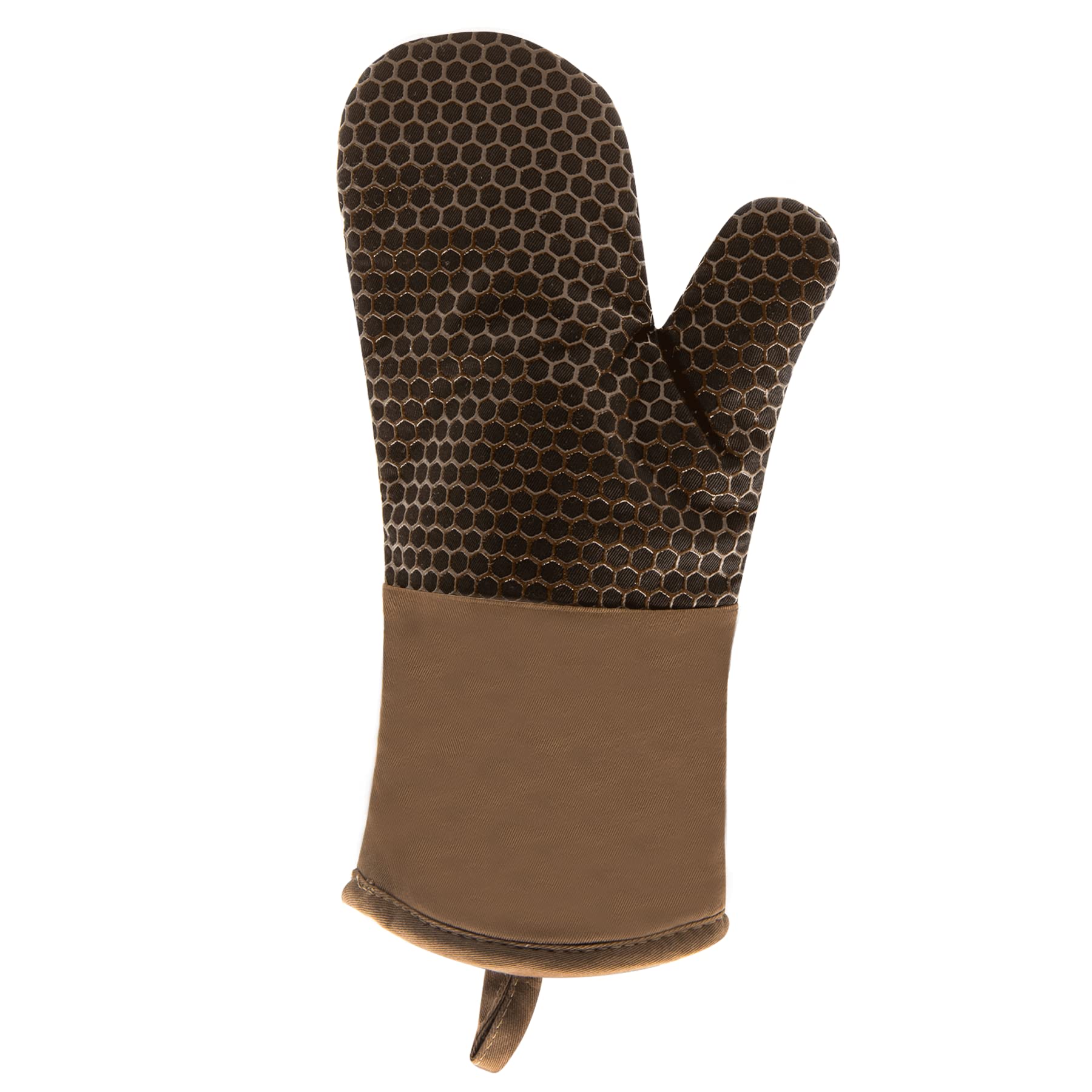 Guantes De Horno Resistentes Al Calor - Manoplas De Algodón Antideslizantes, Talla Única