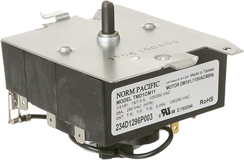 Miniatura 1 de Reemplazo para temporizador de secadora GEHotpoint WE04X20415, PS9491767, AP5805477 - Temporizador de secadora de electrodomésticos HotpointGE -