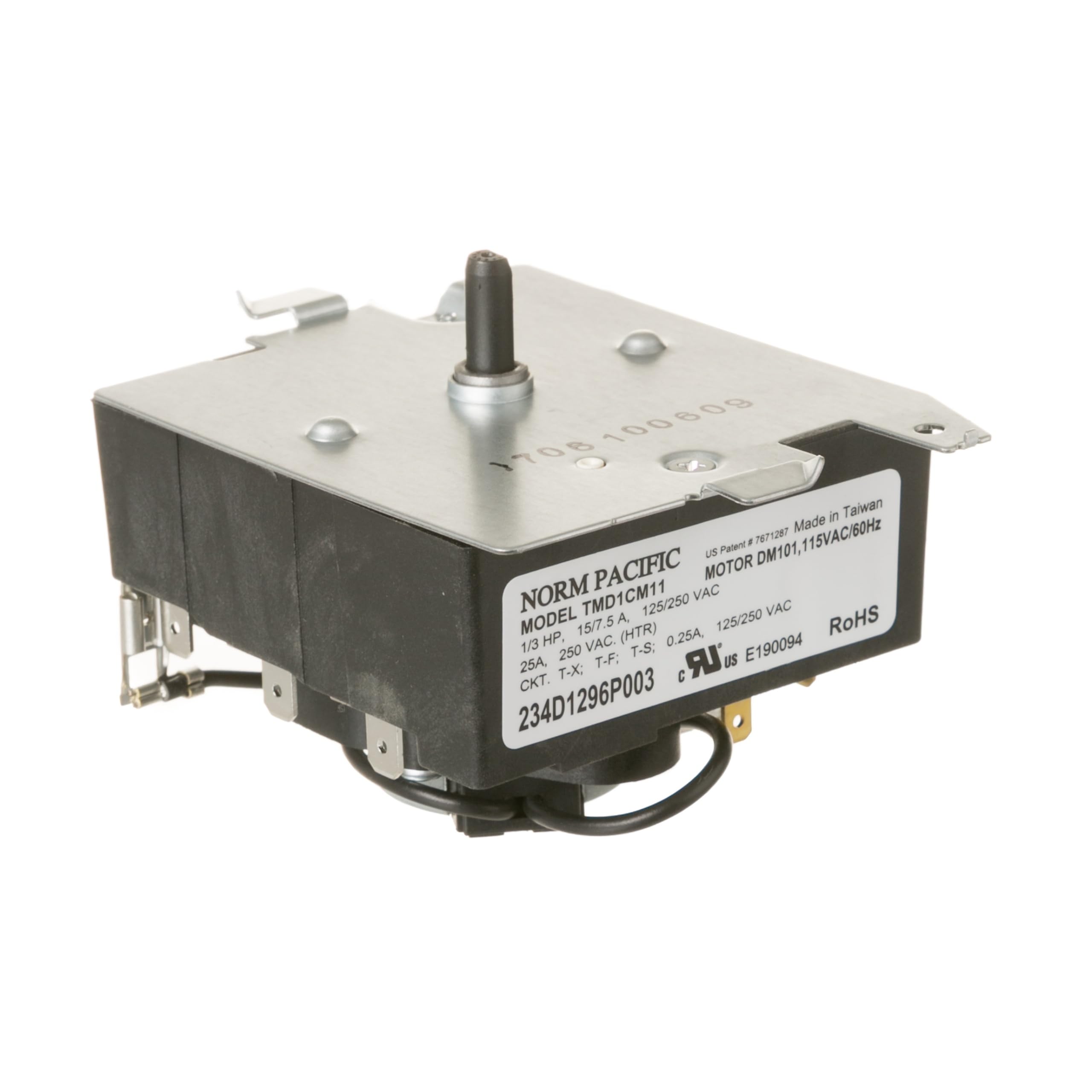 Repuesto de Parts Master para temporizador de secadora GE Hotpoint WE04X20415 PS9491767 AP5805477. Temporizador de secadora para electrodomésticos GE Hotpoint. Garantía limitada de 1 año.