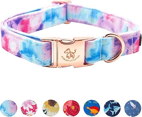 Elegant little tail - Collar ajustable para mascotas, lindo y duradero, diseño colorido y moderno, regalo para perro macho o hembra de tamaño