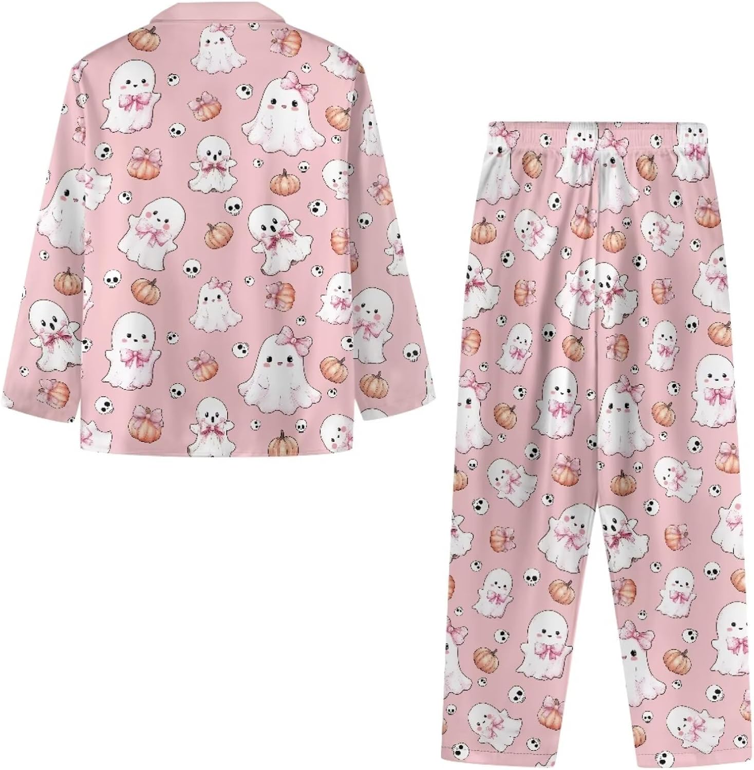 Couples Matching Pajamas Long Sleeve Holidays Sleepwear Soft Loungewear