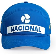 Ayrton Senna Nacional Replica Cap, Official Formula 1 Racing Hat, Adjustable Motorsport Baseball Cap, Embroidered F1 Fan Cap, Premium Cotton Dad Hat, Vintage Racing Apparel Blue