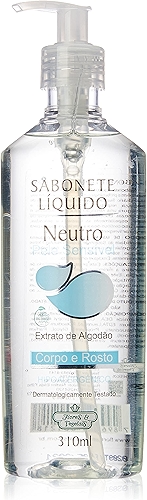 Flores E Vegetais - Sabonete Líquido Flores E Vegetais 310Ml Neutro