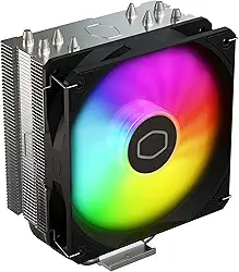 Cooler Master Hyper 212 Spectrum V3, Cooler de CPU com ARGB, Ventoinha PWM 120mm, 4 Tubos de Calor, 152mm de Altura, Compatível com AMD AM5/AM4, Intel LGA1700/1200