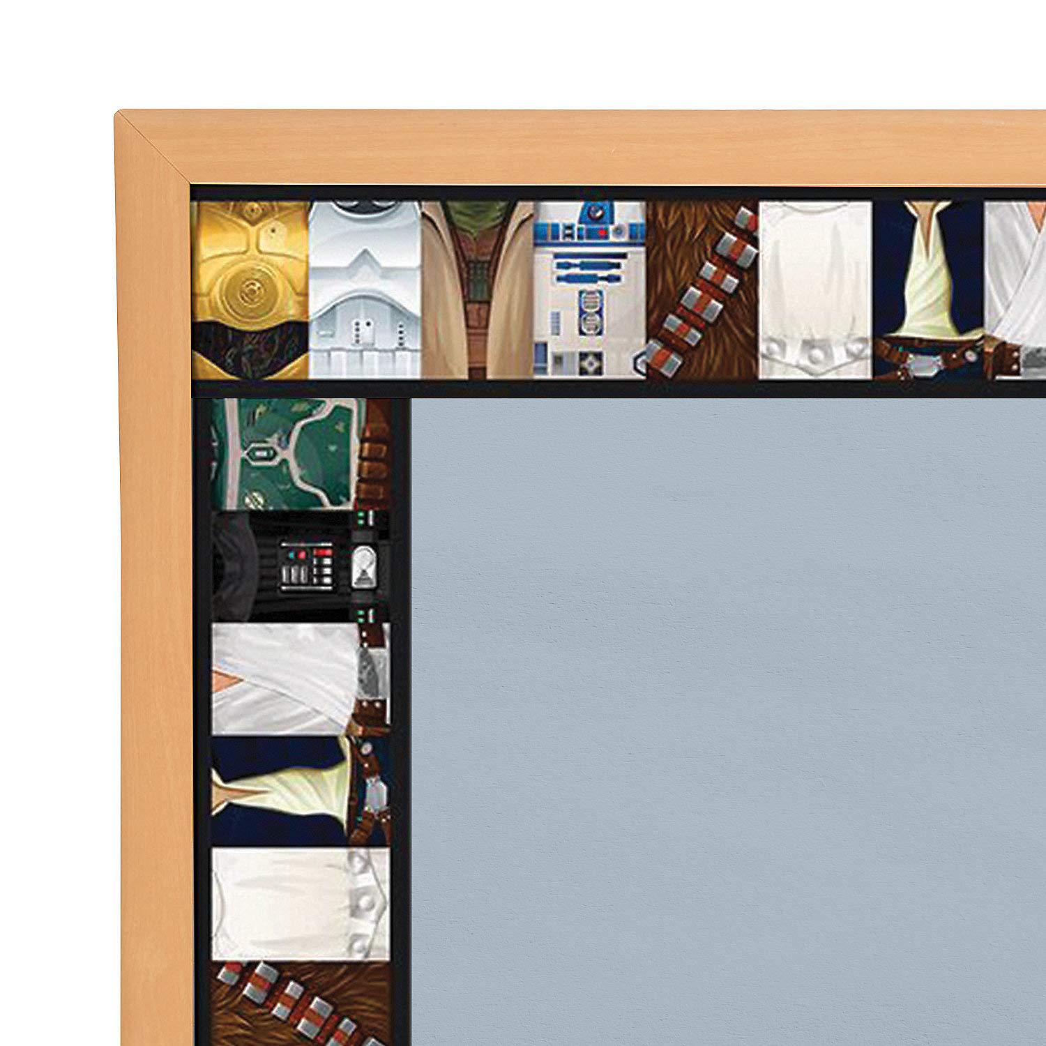 Fun Express Star Wars Wide BB Borders - 12 Pieces Educational Decor For Classrooms & Parties