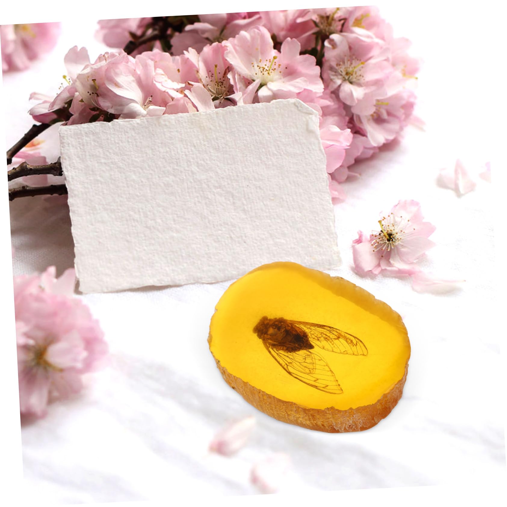 PRETYZOOM Insect Amber Pendant DIY Crafts Specimen Crafts Insect Amber Charms Insect Specimen Pendants Insect Amber Ornament Insect Amber Decor for DIY Insect Amber Decoration Specimen Amber