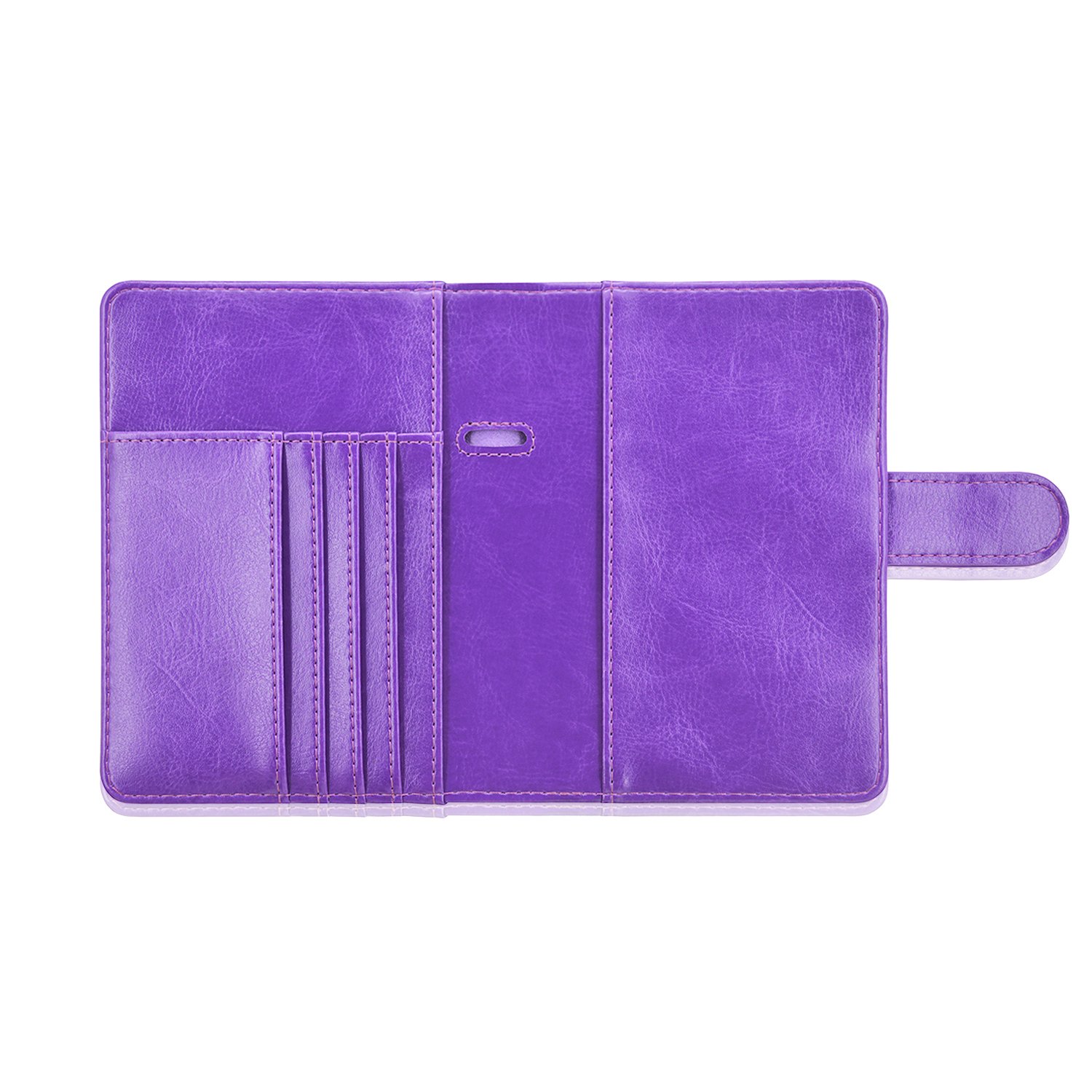 Reisepasshülle, ACdream Schutzhülle aus Premium-Leder, RFID-blockierend, für Reisepass,, violett (Violett) - 600292788268
