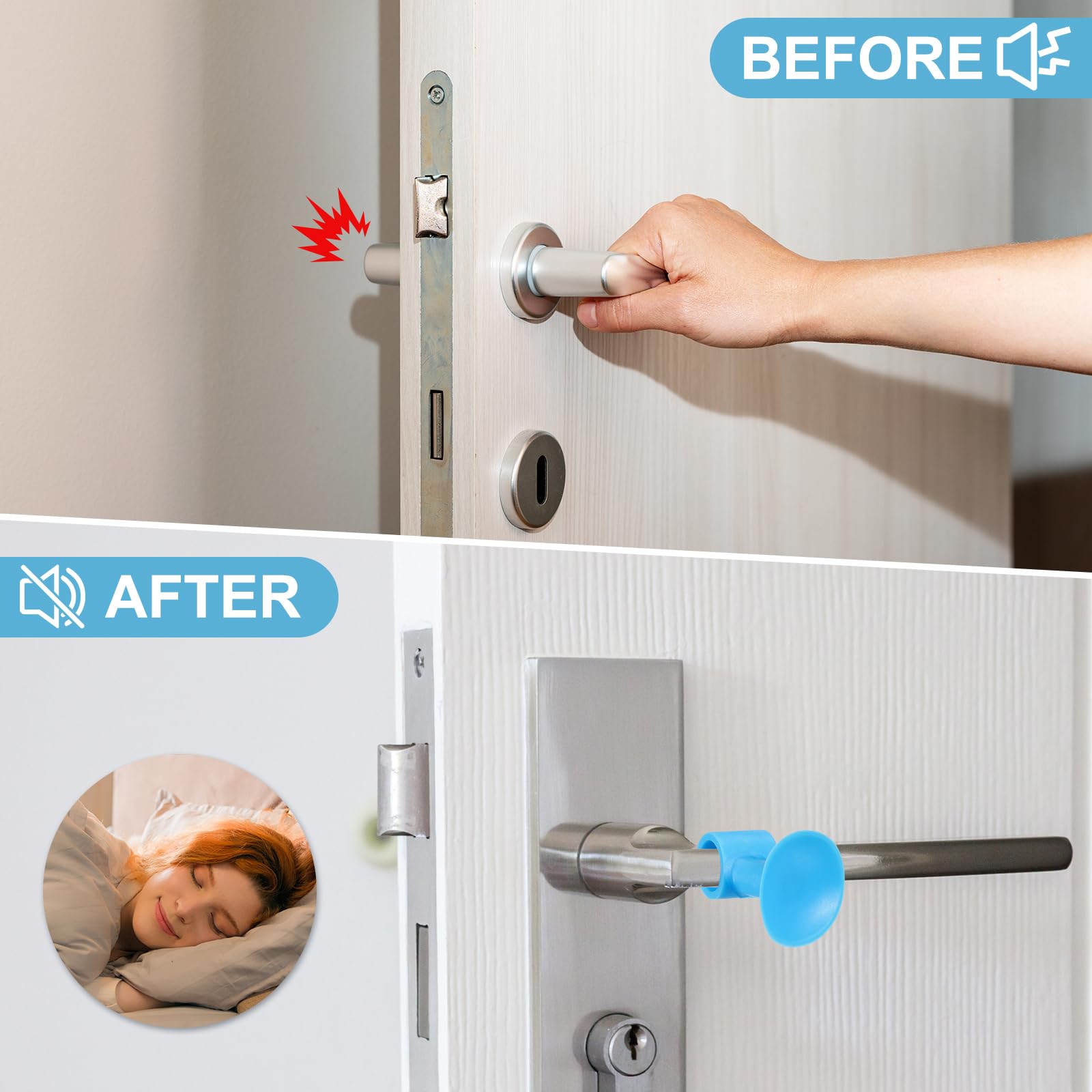 Amazon.com: PATIKIL Anti-Collision Door Handle Stoppers Wall