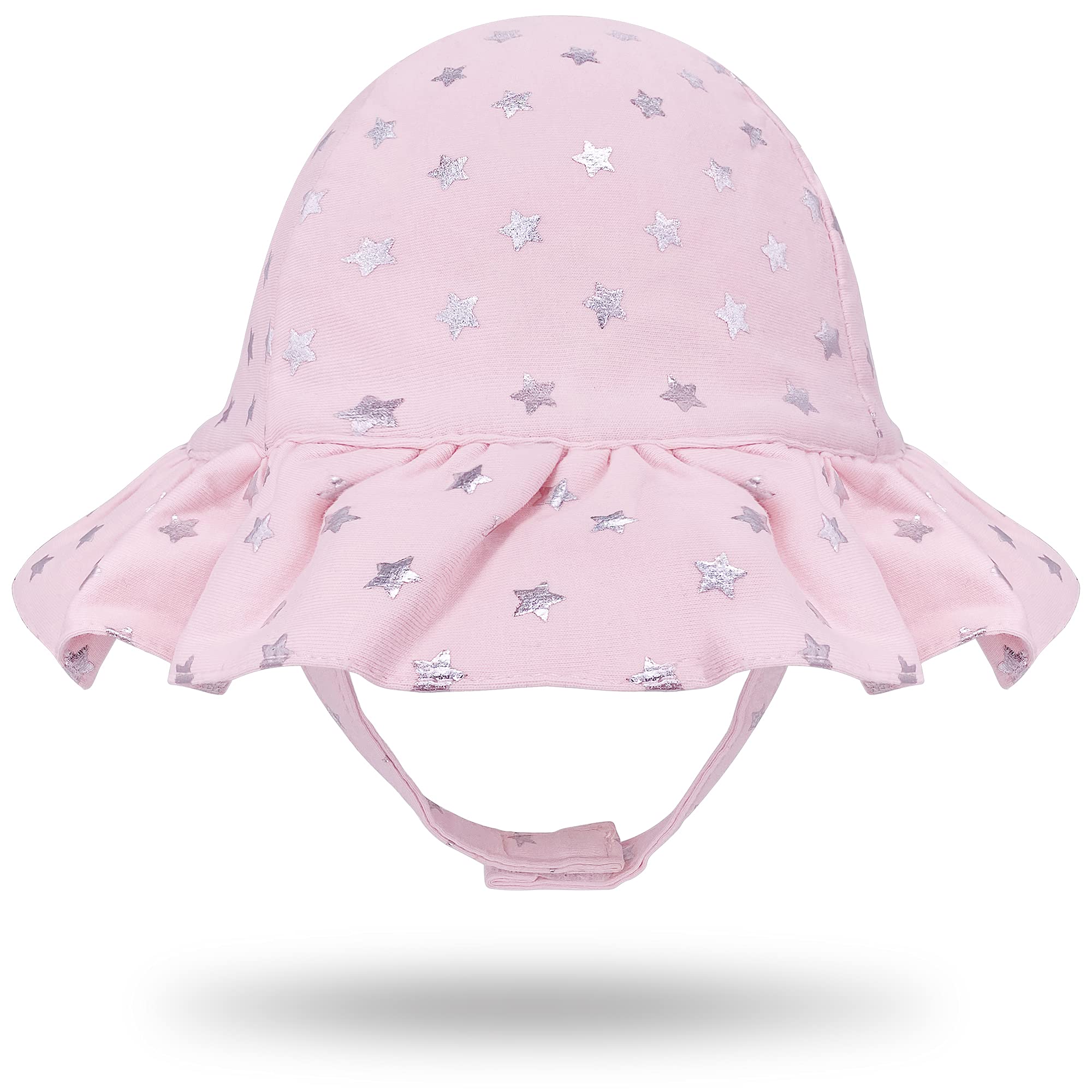 Gifts Treat Sombrero de verano para niñas, plegable de algodón suave, sombrero de playa de ala ancha