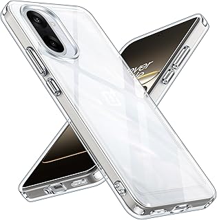 ivoler HD Clear Anti-Yellowing Case for Oneplus Nord CE 5 5G, [Military Grade Protection] Bumper Phone Case Anti-Shock Tra…