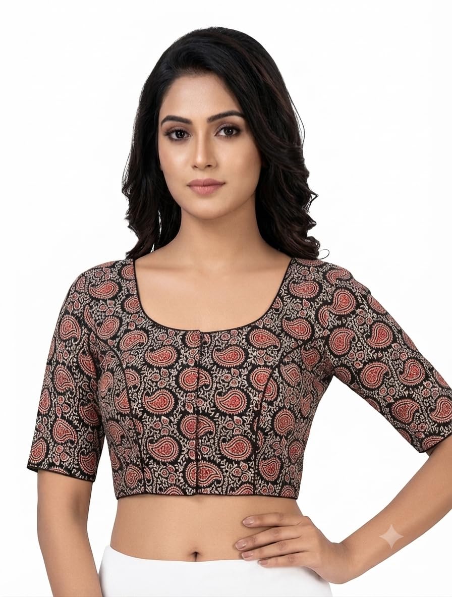Madhu Creation Cotton Blouses-image-22