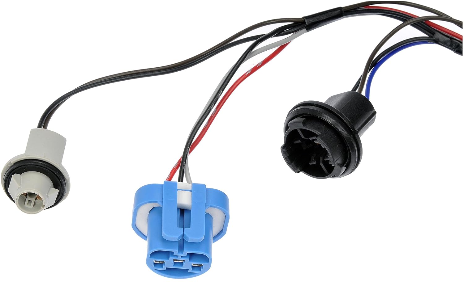 Dorman 645-205 Wiring Harness with Bulb Sockets For Left or Right Headlamp Assembly Compatible with Select Chevrolet/Pontiac Models
