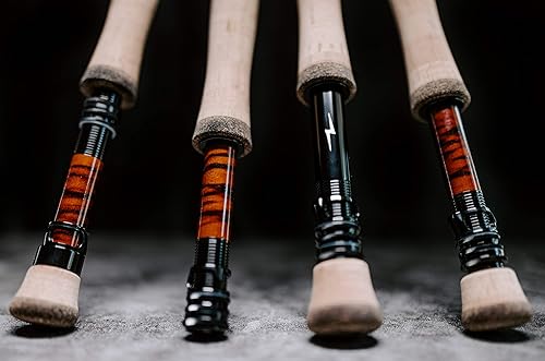 Miniatura 8 de Caña de pescar con mosca con funda de transporte, acción rápida, The Rambler