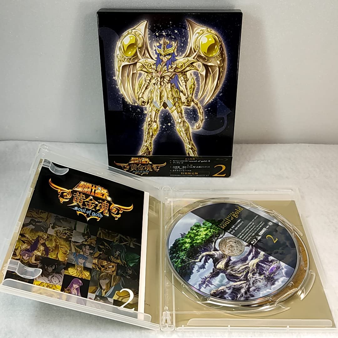 【スリーブケースのみ】聖闘士星矢 黄金魂 soul of gold ※本編なし Amazon.co.jp: 特典スリーブケース付 BD 聖闘士星矢 黄金魂 soul of
