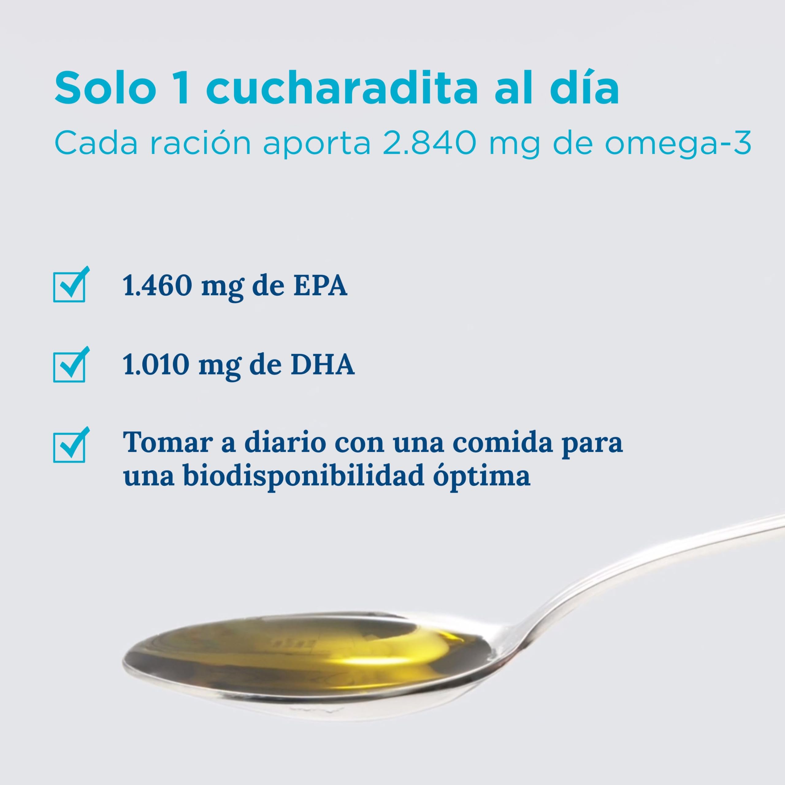 Nordic Naturals, Ultimate Omega, 2840mg Omega-3, Aceite de Pescado con EPA y DHA, Sabor Limón, 237ml, Testado en Laboratorio, Sin Soja, Sin Gluten, No-GMO