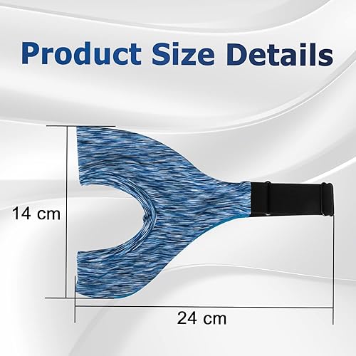 Miniatura 5 de 4 Pack Ermorgen Sweat Guard Band Compatible for Quest 3, Breathable Face Cover Virtual Reality Accessories, Elastic Adjustable Protect Facial Skin